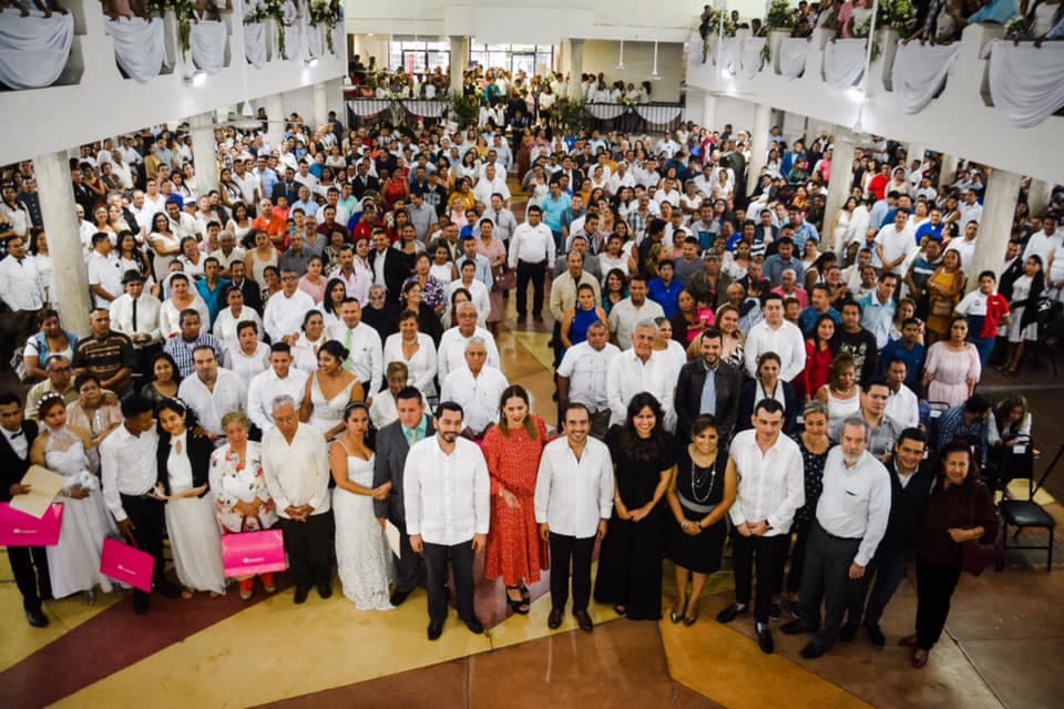 Veracruzanos se casarán masivamente el 14 de febrero