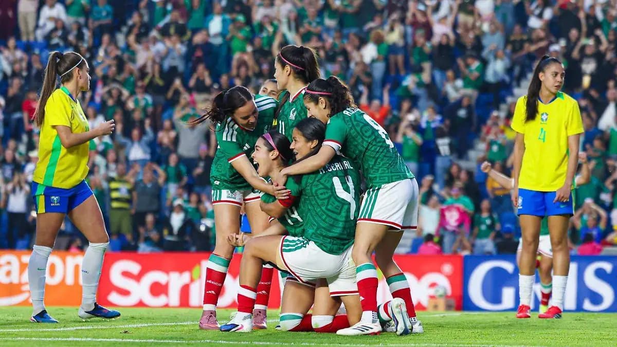 ¡Sorpresa! México femenil vence a Brasil