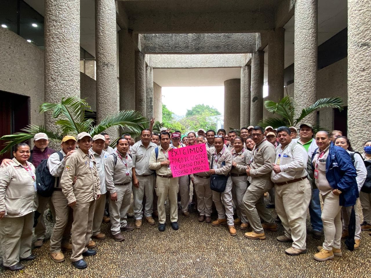 Trabajadores de vectores protestan por incumplimiento de pagos