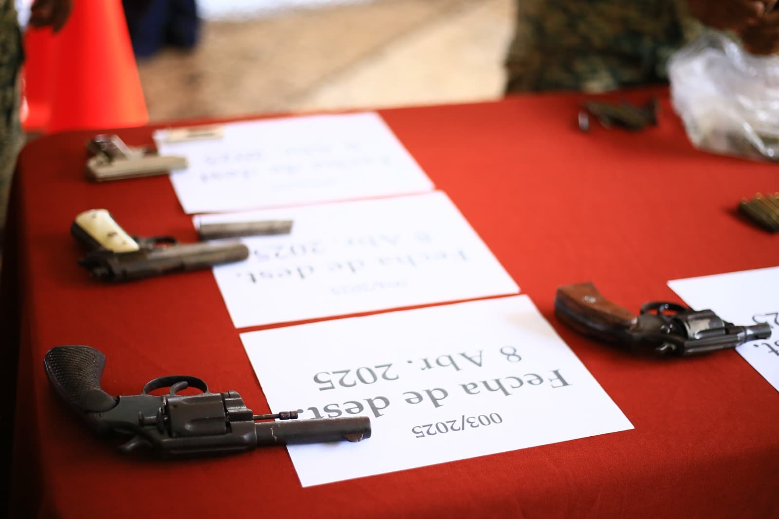 Este miércoles concluye campaña de desarme voluntario