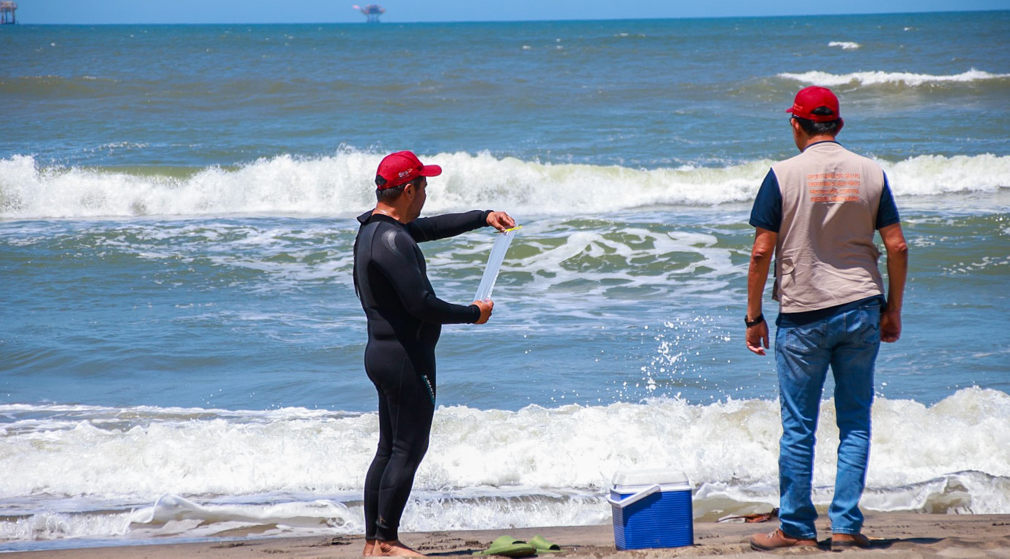 Monitorea Riesgos Sanitarios las playas de Tabasco