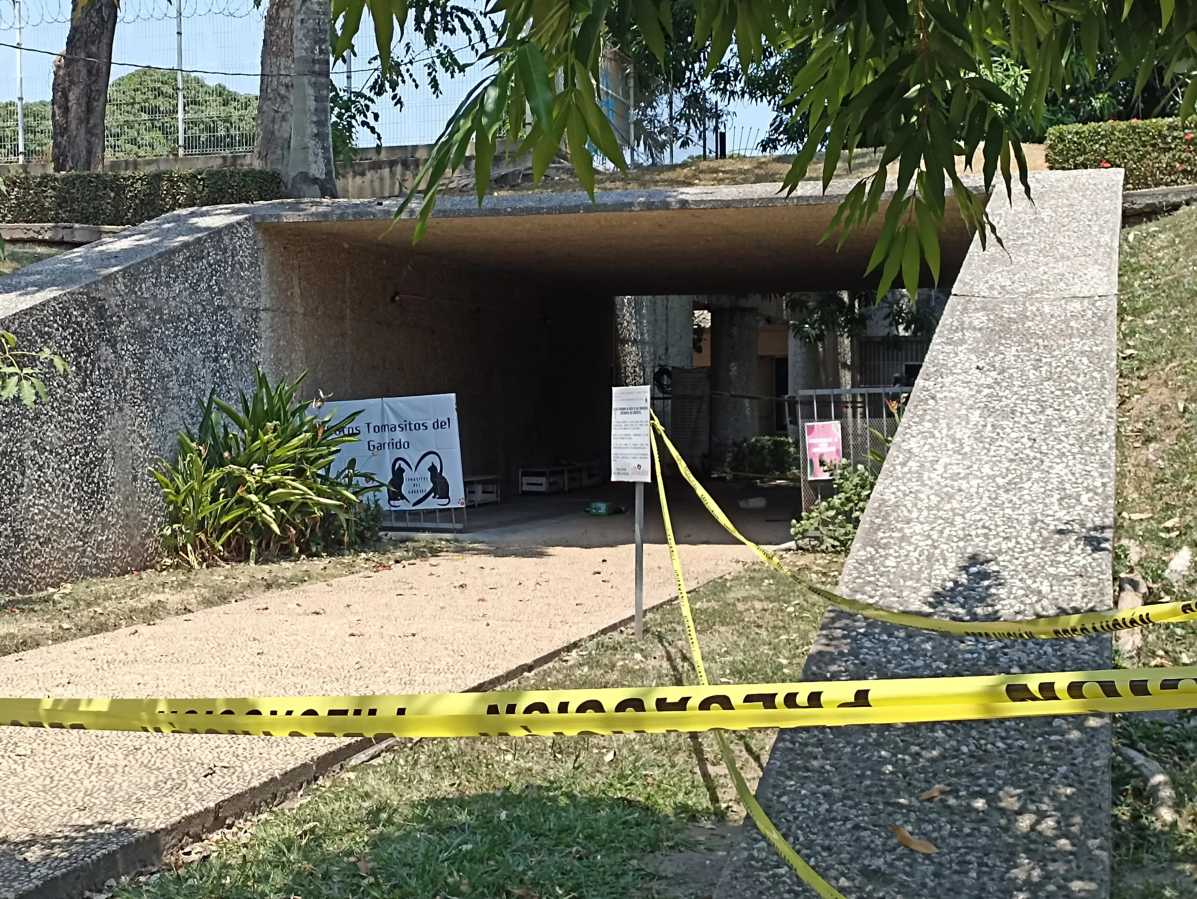 Usan el Ágora como cuartel de Guardia Nacional