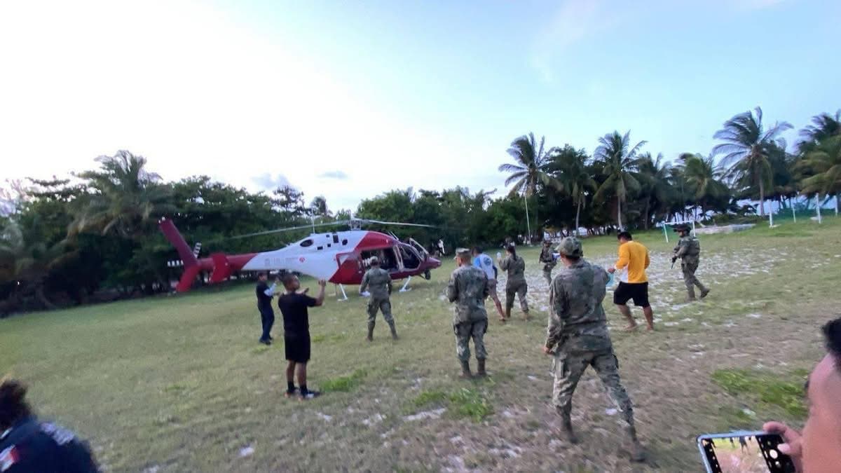 Rescatan a dos trabajadores de Isla Punta Pájaros que naufragaron 