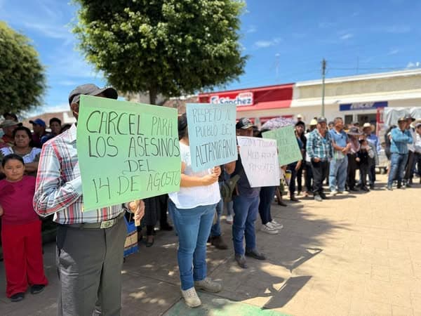 Marchan para exigir justicia en Altamirano 