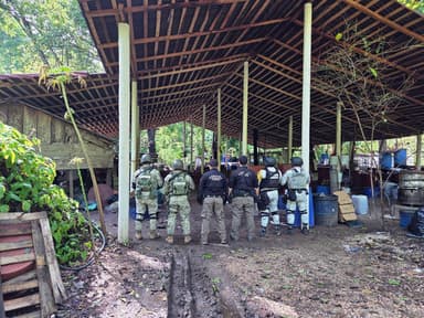 ImagenDecomisan 900 kg de metanfetamina en Palenque Chiapas