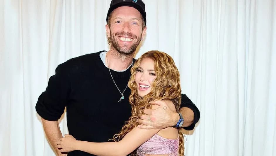 Crecen rumores de que Shakira y Chris Martin podrían tener una relación