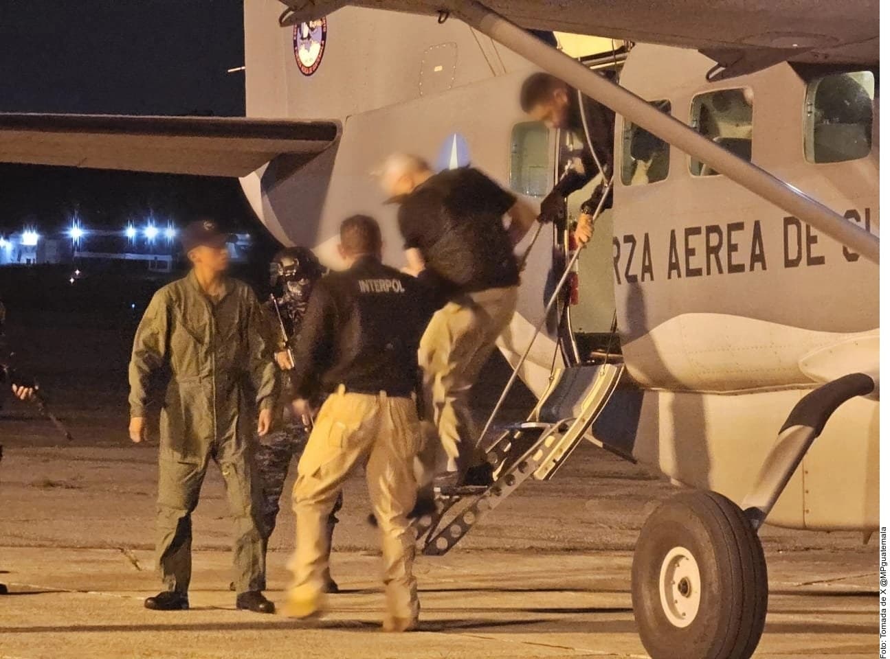 Extraditan a ex Presidente de Congreso de Guatemala 