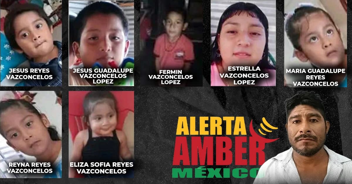 ¡Son 7 niños raptados! Intensifica Fiscalía búsqueda de niños y multihomicida
