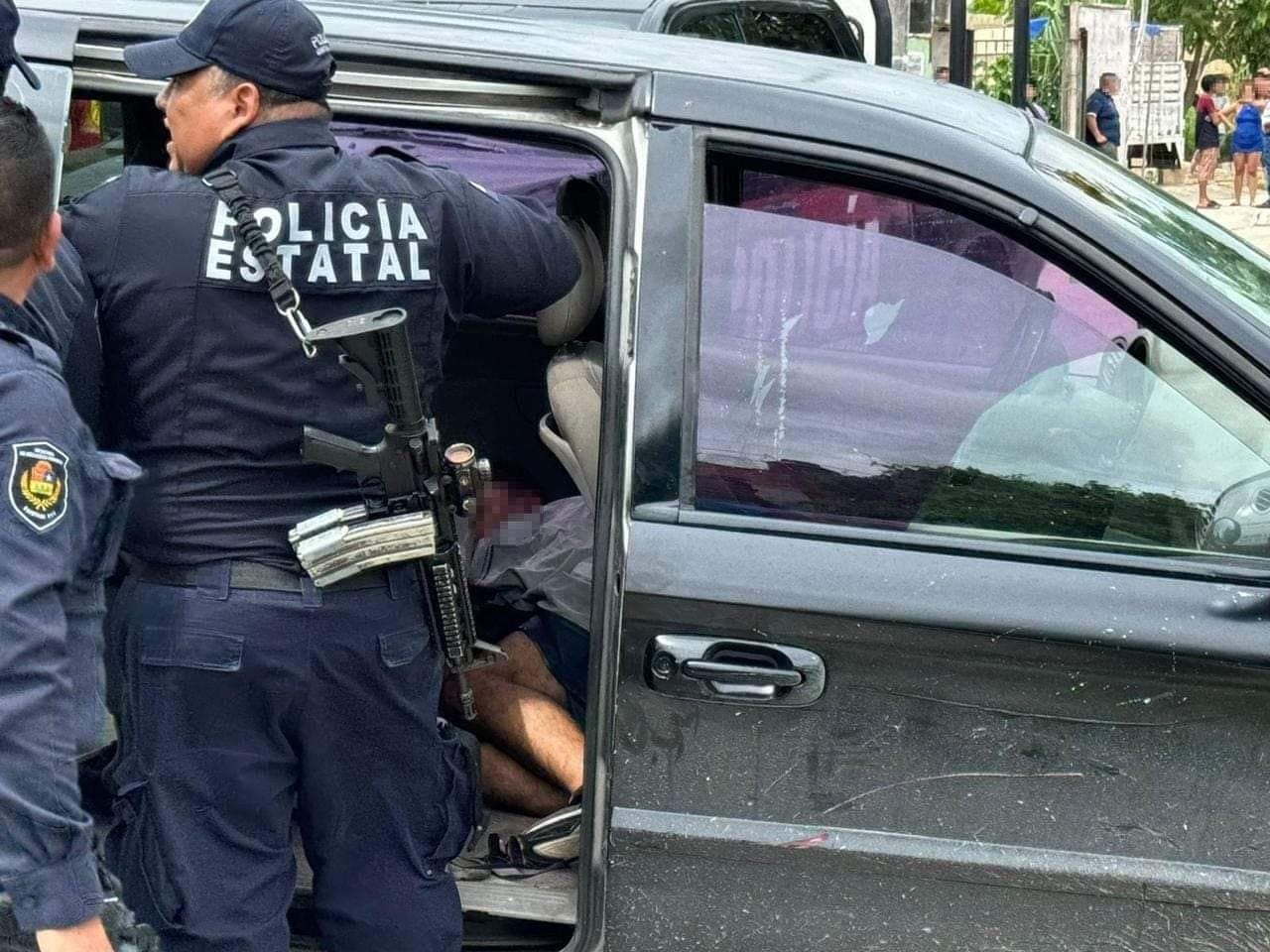 Persecución en Cancún por secuestro 