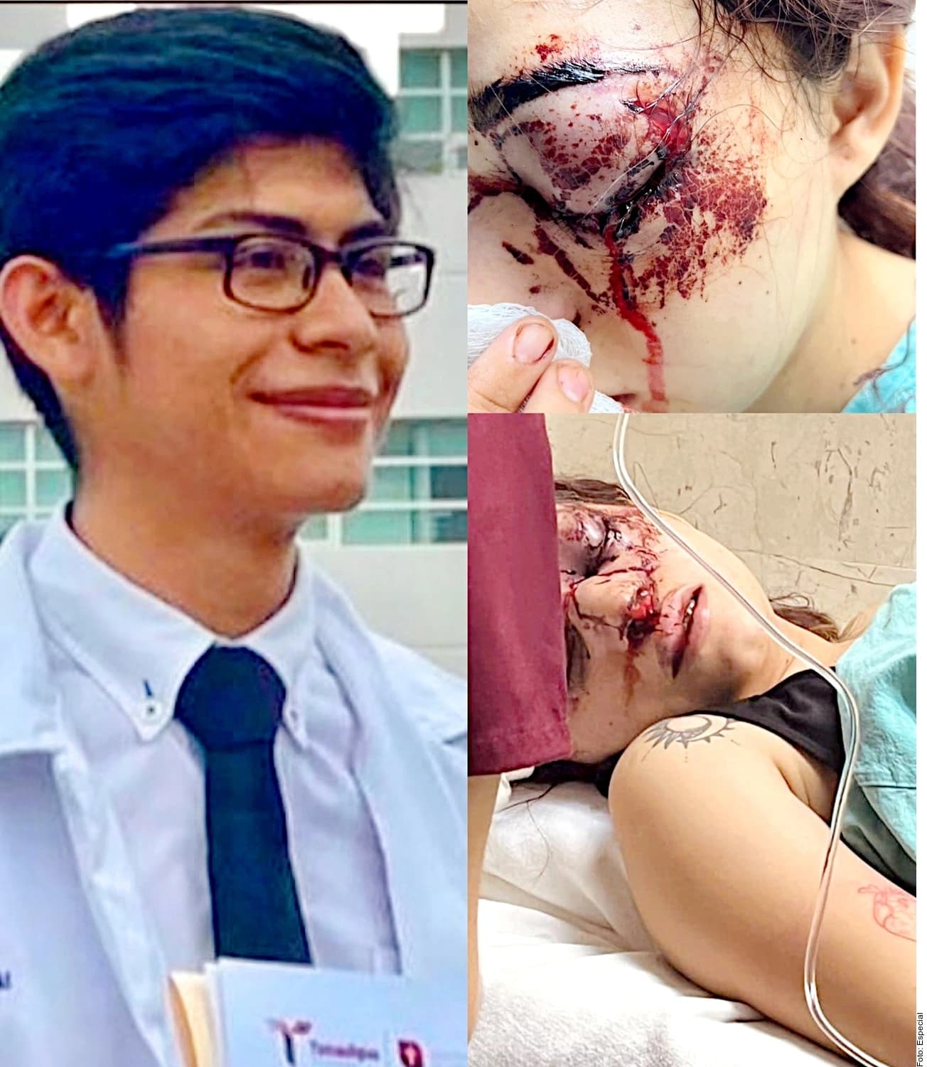 'No estoy bien, estoy vulnerable', novia agredida