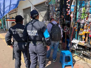 ImagenSe estrena Policía Metropolitana evita regreso de ambulantes al "Pino Suárez"