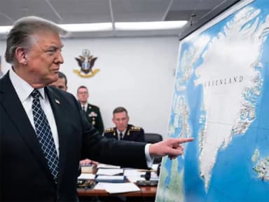 Imagen"Por las buenas o por las malas" haremos algo con Groenlandia: Trump