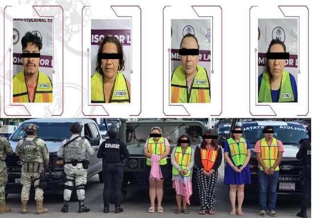 Desarticulan red de 5 secuestradores, 4 son mujeres, una menor  