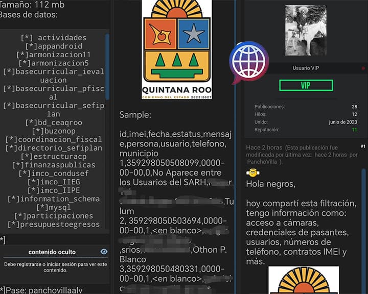 Hackean a gobierno de Quintana Roo