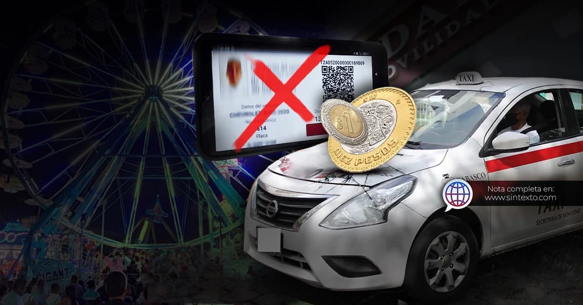 Eliminan taxímetro y fijan en 11 pesos pasaje a la Feria 