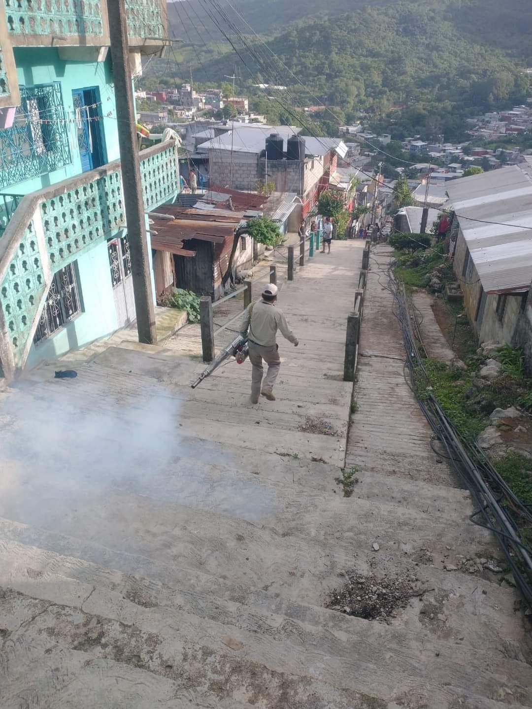 Fumigan municipios contra dengue 