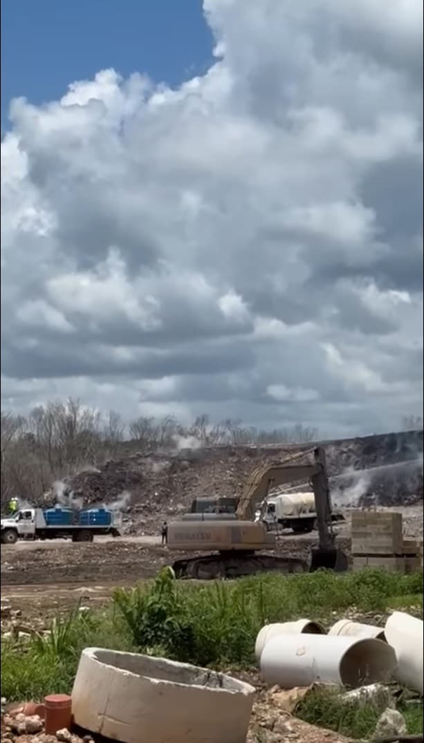 Bloquearán carretera por incendio forestal