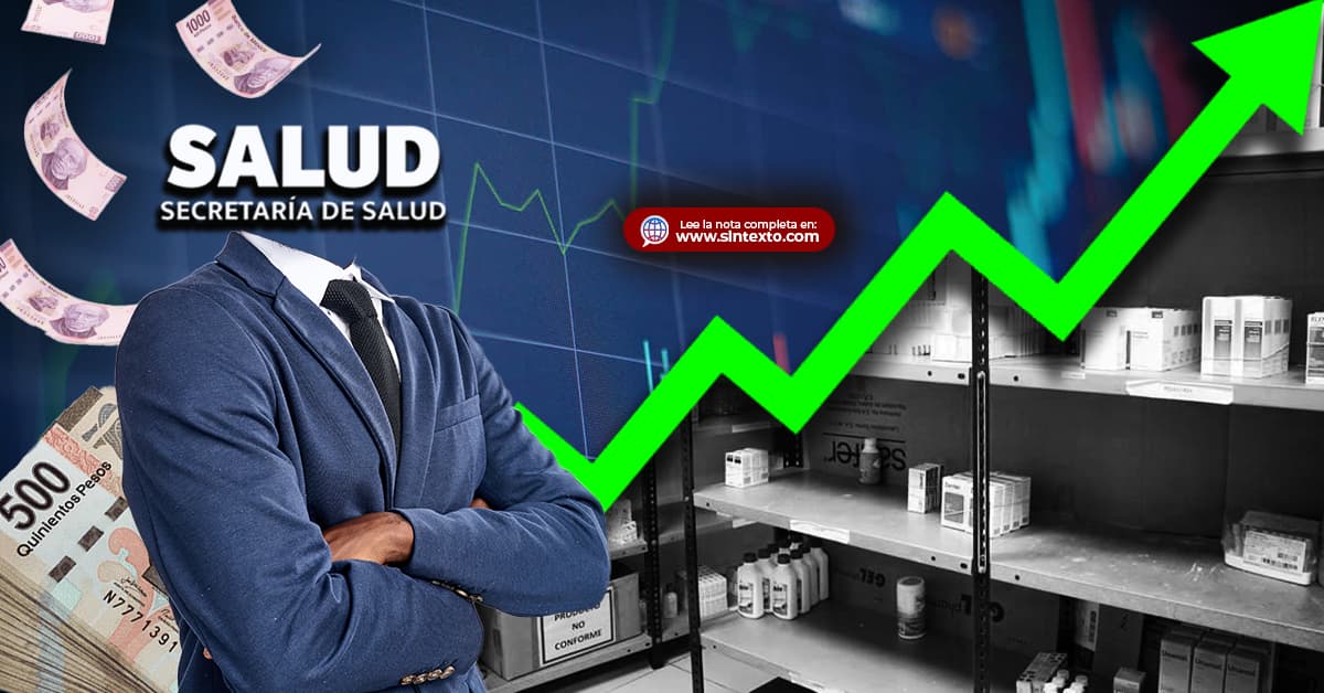 A Salud ¡Le sobra el dinero! Le faltan insumos