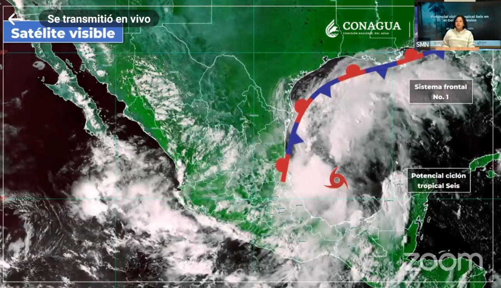 Llega tormenta Francine; podría convertirse en huracán