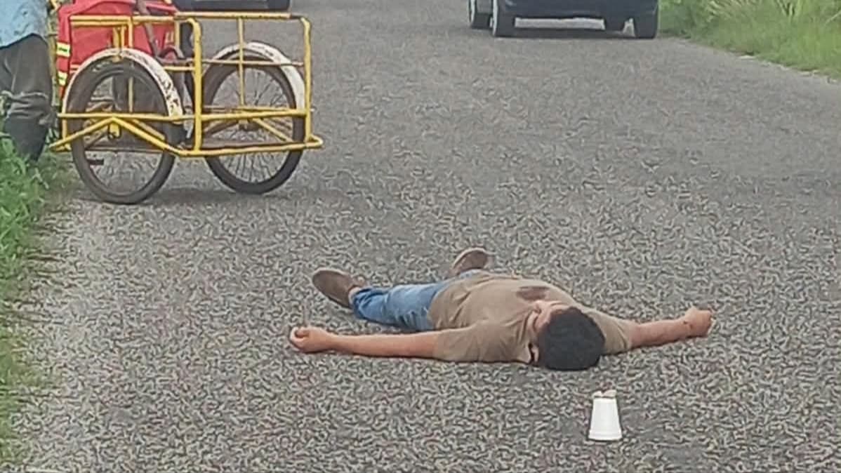 Muere baleado hombre en ranchería de los límites de Centro con Reforma, Chiapas