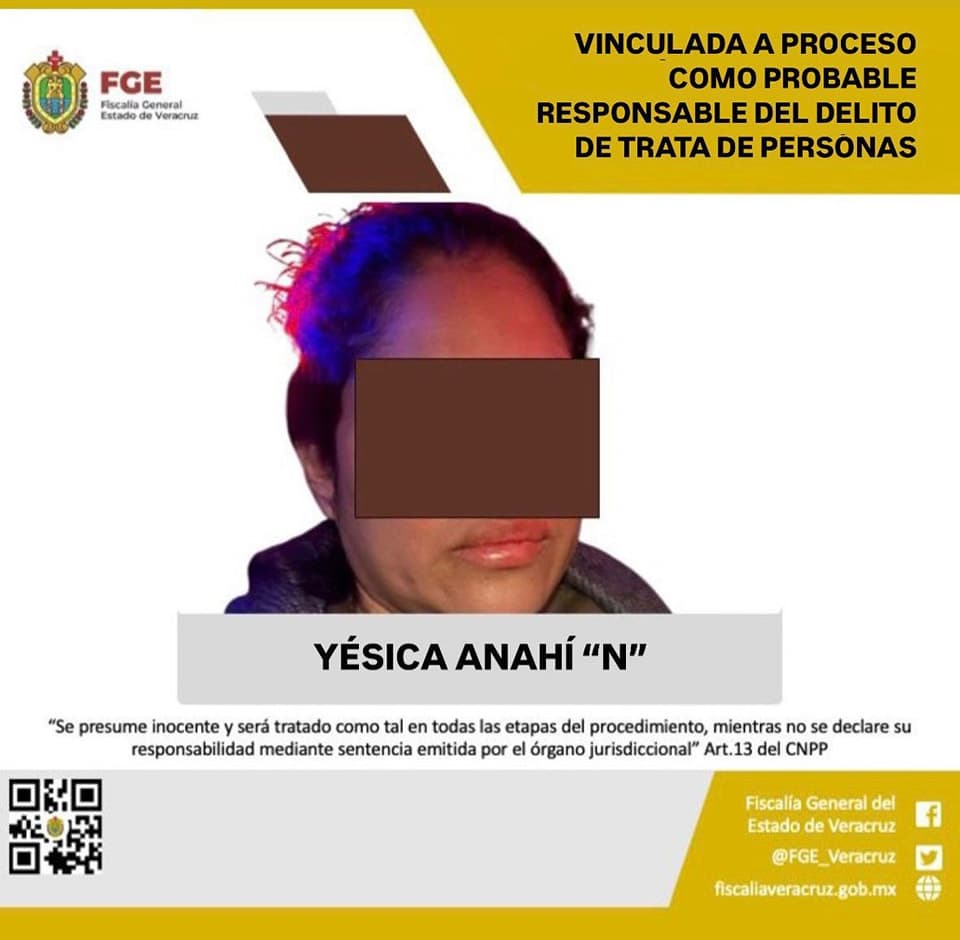 Vinculan a proceso a Yésica Anahí "N"