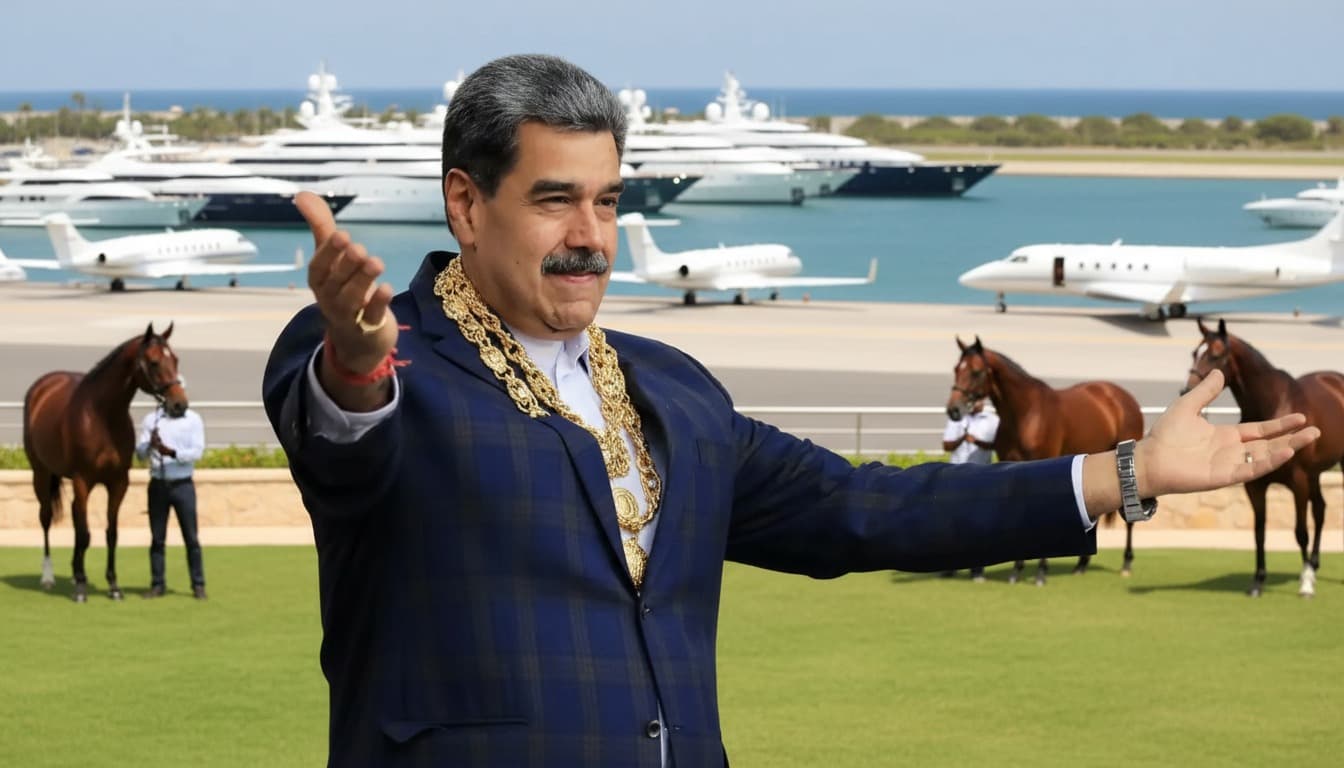 Valúan fortuna de Maduro en 3,826 millones de dólares