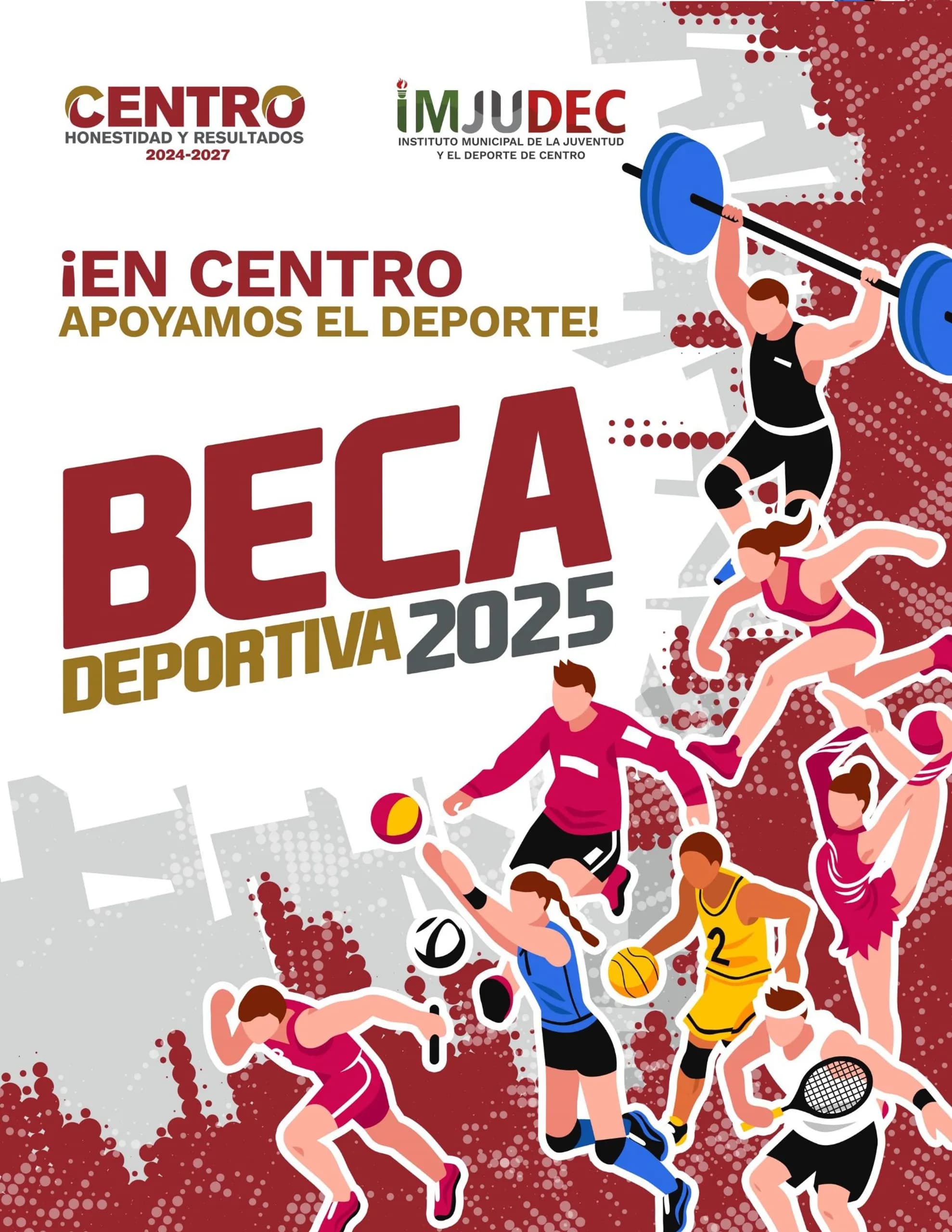 Beca municipal de $12 mil anuales para deportistas, en Centro