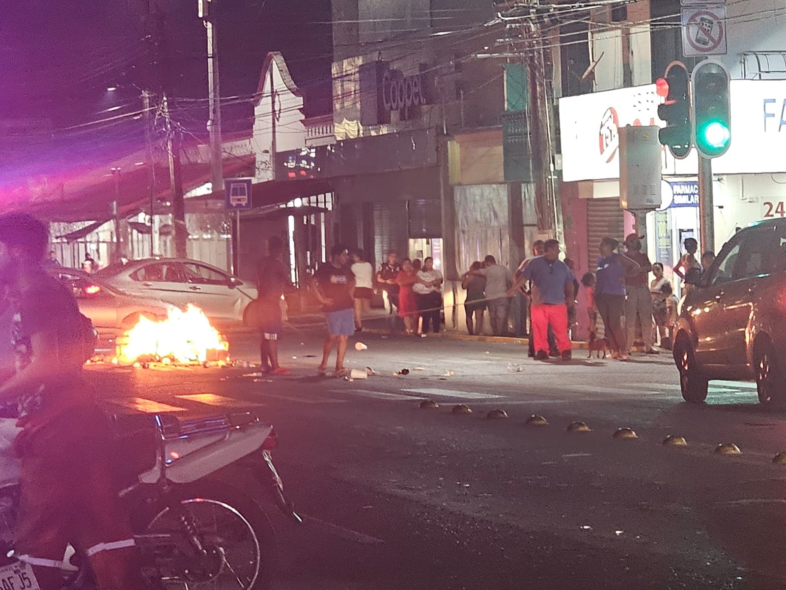 Escala crisis: calor, fuego y apagones