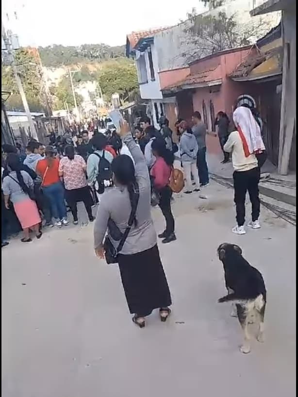 Riña ante problemas del agua en San Cristóbal de las Casas