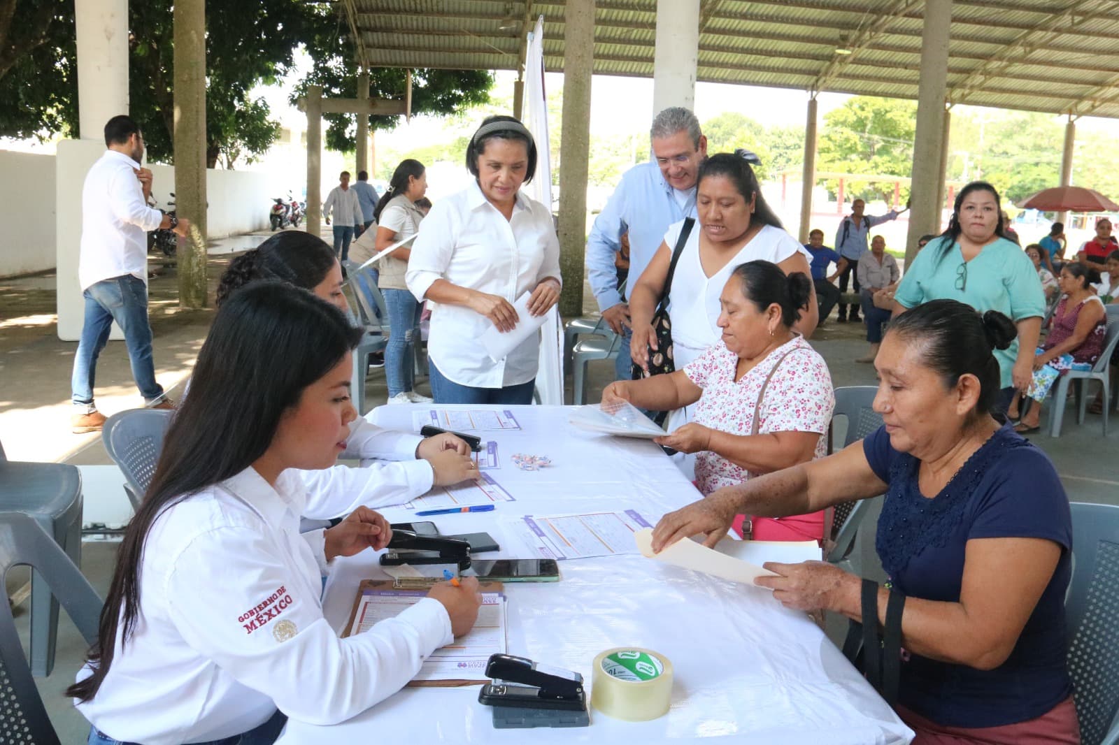 Avanza el registro a la pensión mujeres bienestar en Tabasco