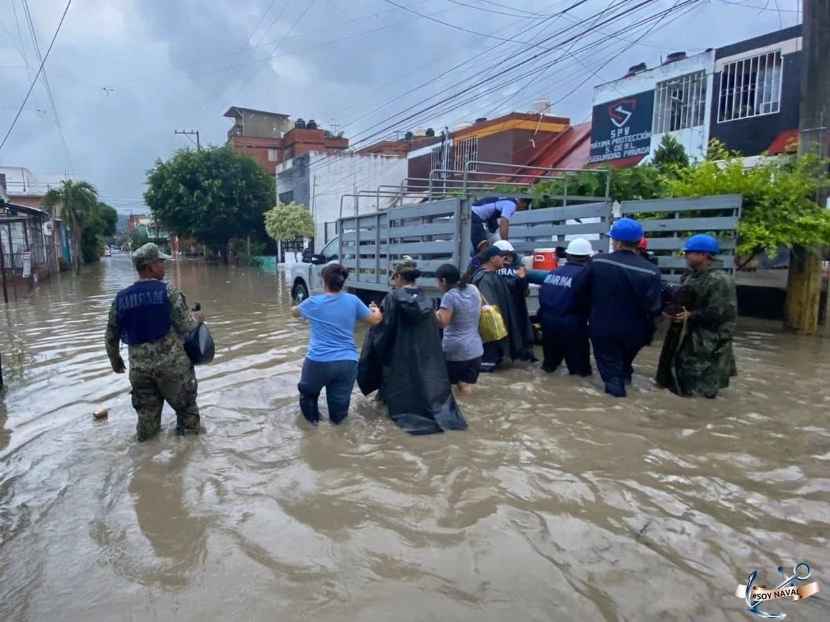 Se elevan a 38 las muertes por lluvias en México