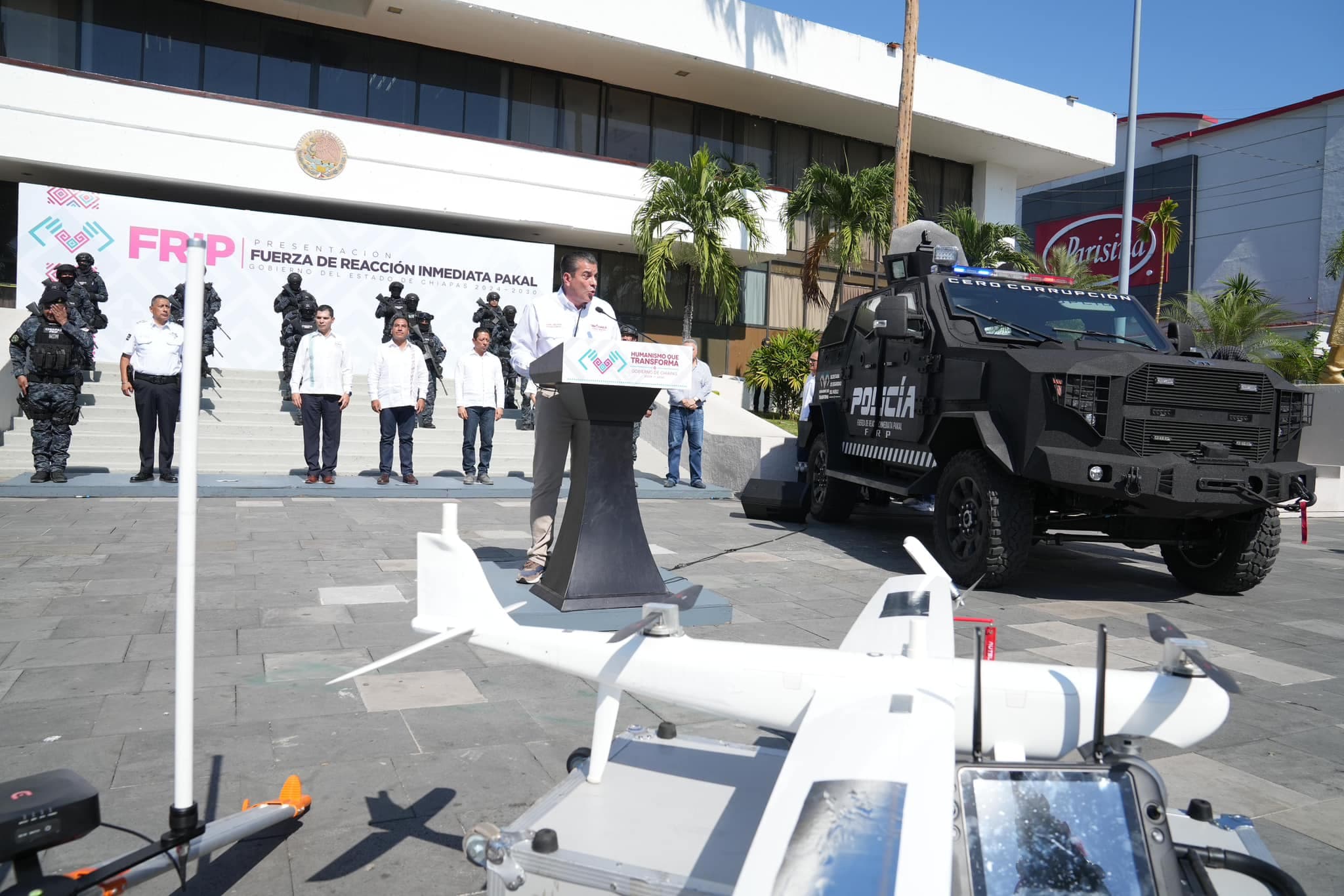 La Fiesta de la delincuencia se acabó: Gobernador de Chiapas