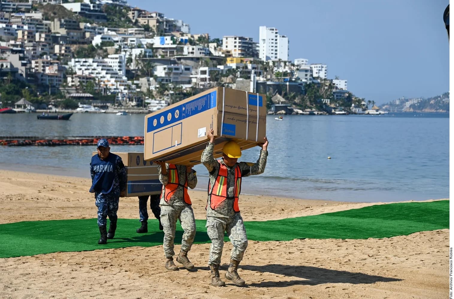 Detectan anomalías en apoyo por 'Otis'