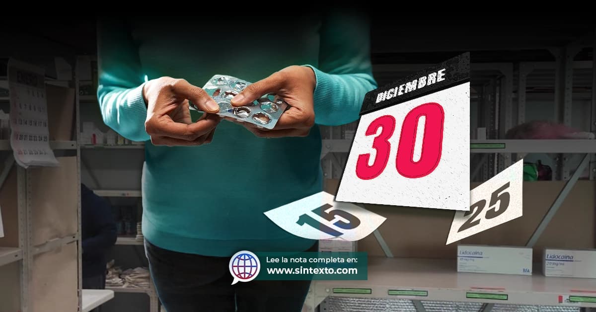 Dos meses más sin medicinas al 100%