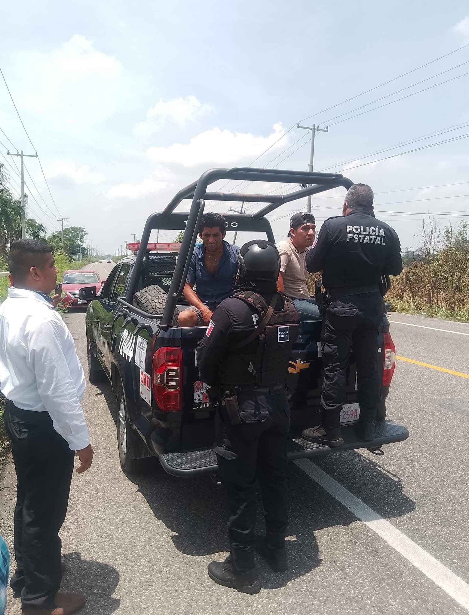 Frustran robo de motocicleta en Tamulté de las Sabanas