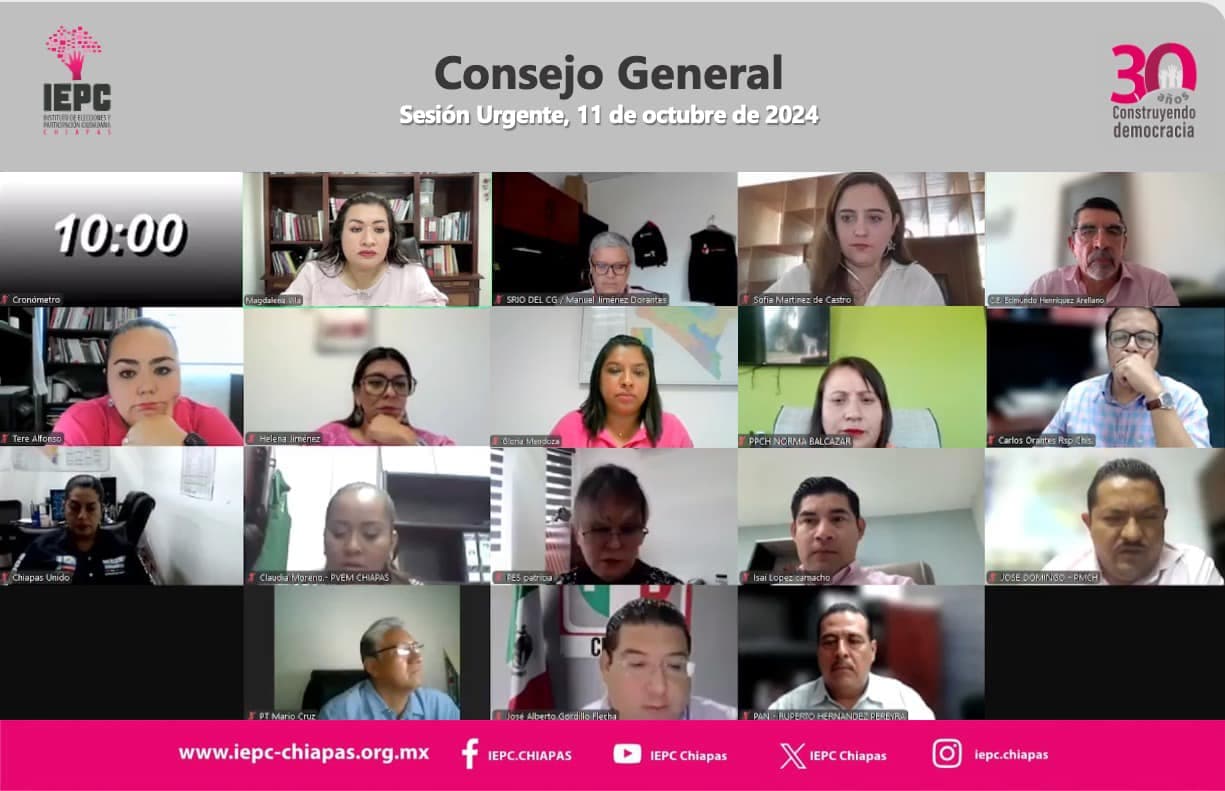 Pierden registro 5 partidos políticos en Chiapas