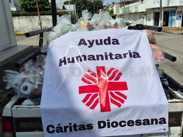 Iglesias de Tabasco inician colectas para damnificados de Veracruz y Chiapas
