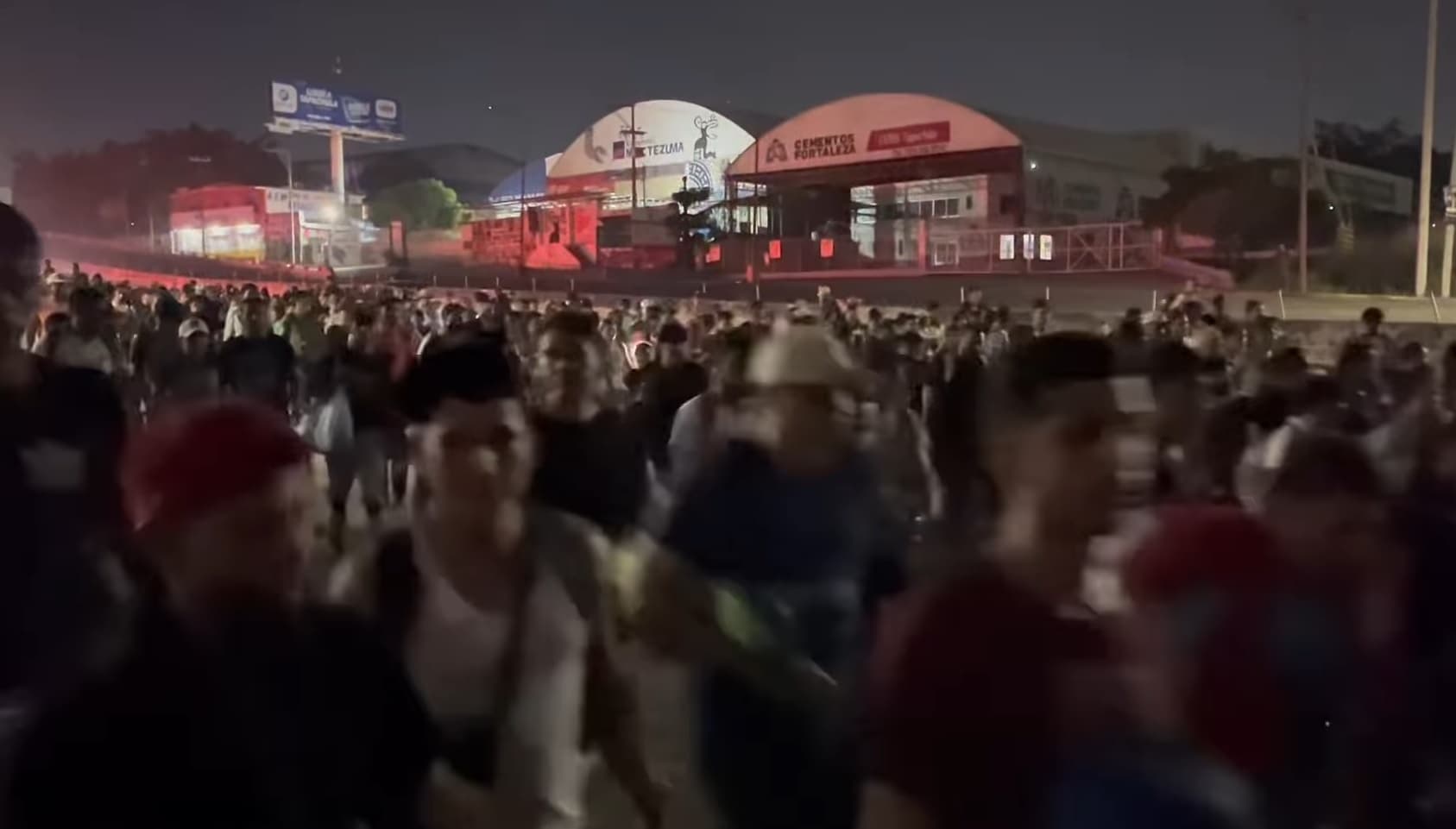 Sale Caravana Migrante en Tapachula