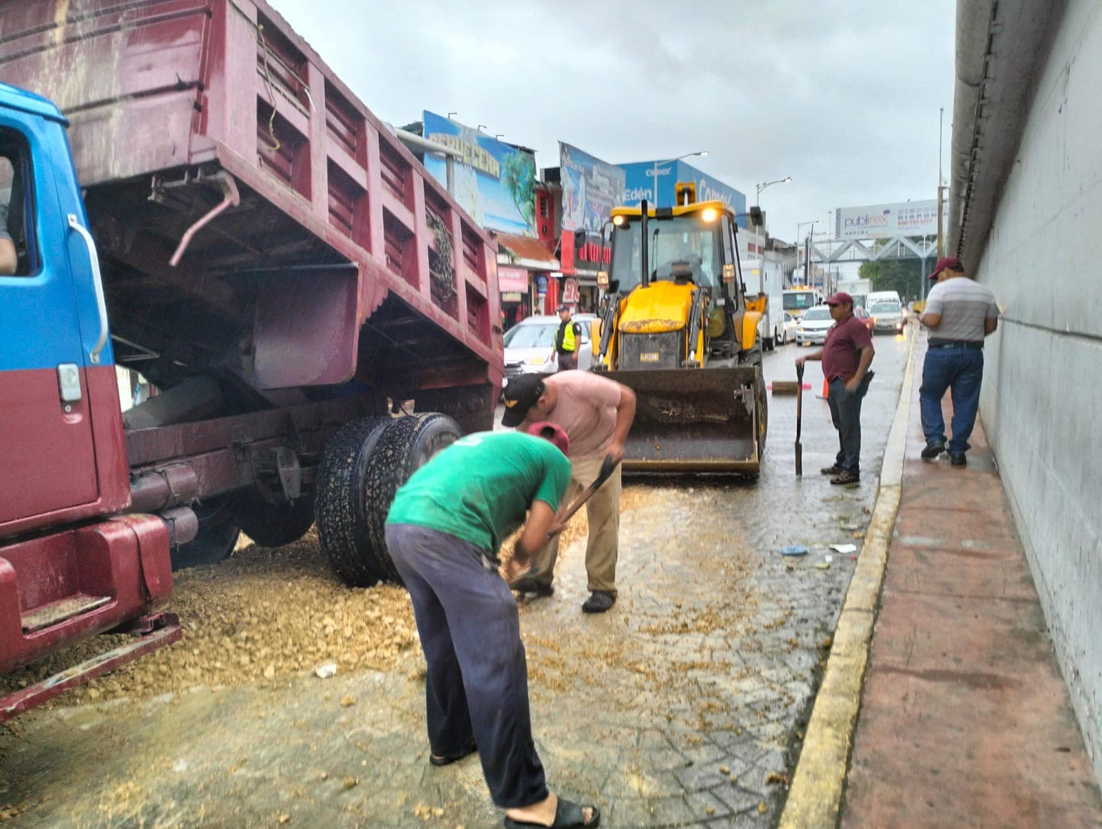 Lluvias causan estragos en Villahermosa