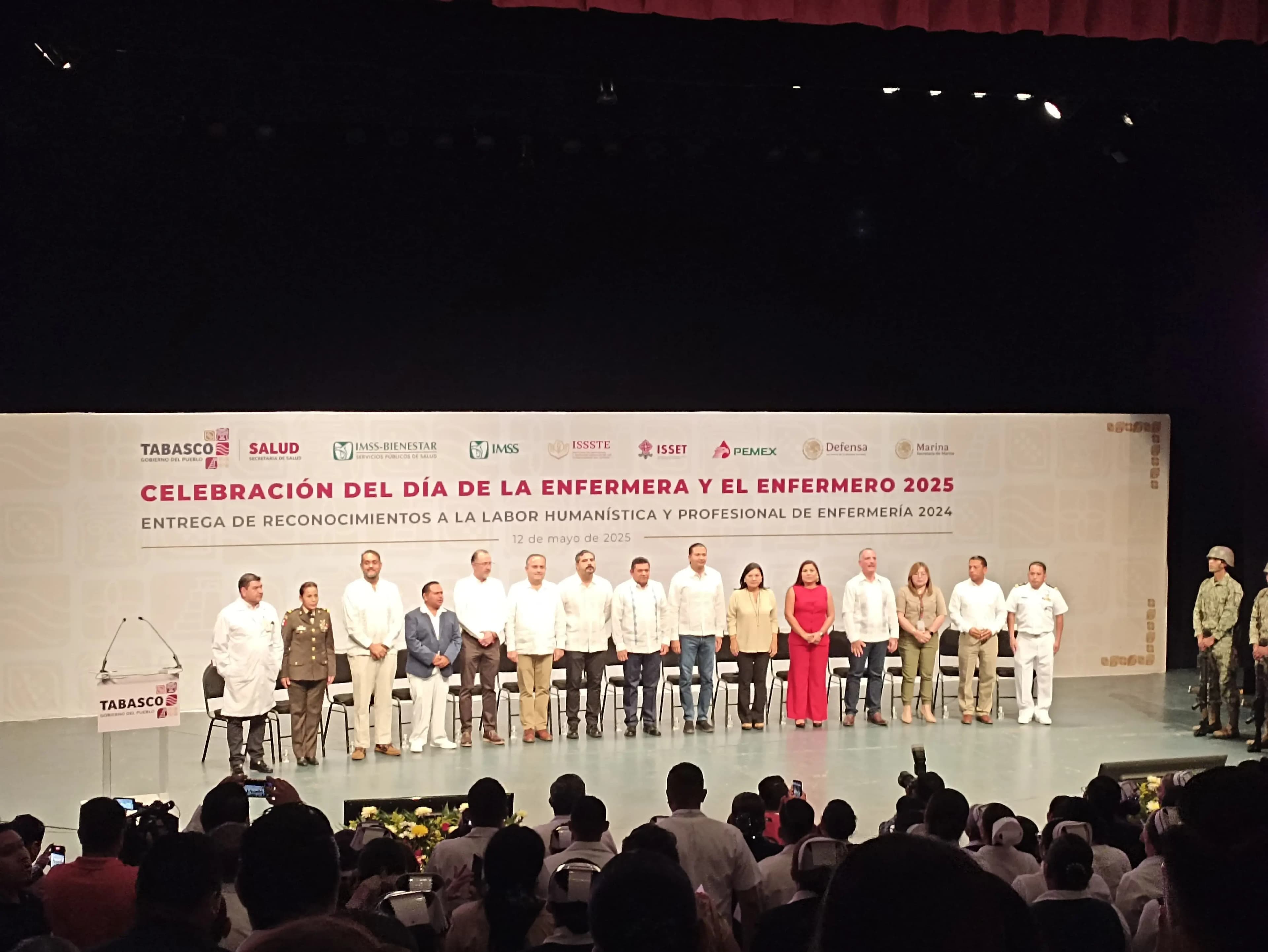 Reconocen a lo mejor de la enfermería en Tabasco