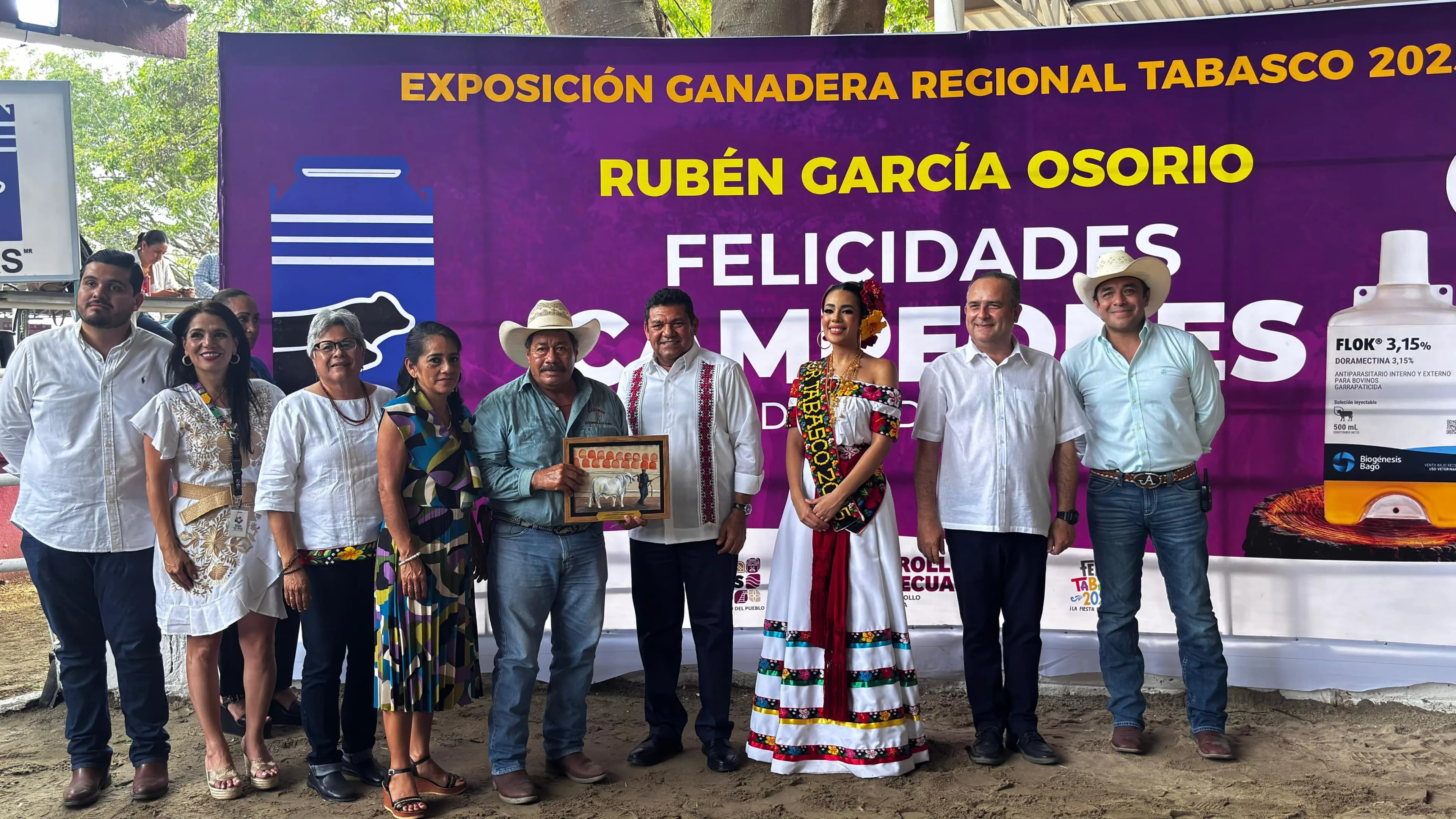 Premian a lo mejor del campo tabasqueño