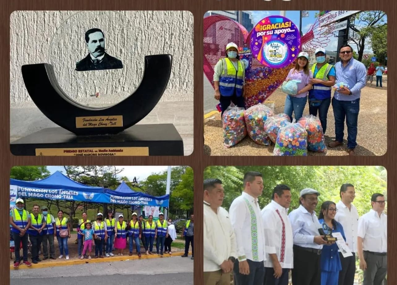 Dan premio ambiental al Mago Chong-Tall