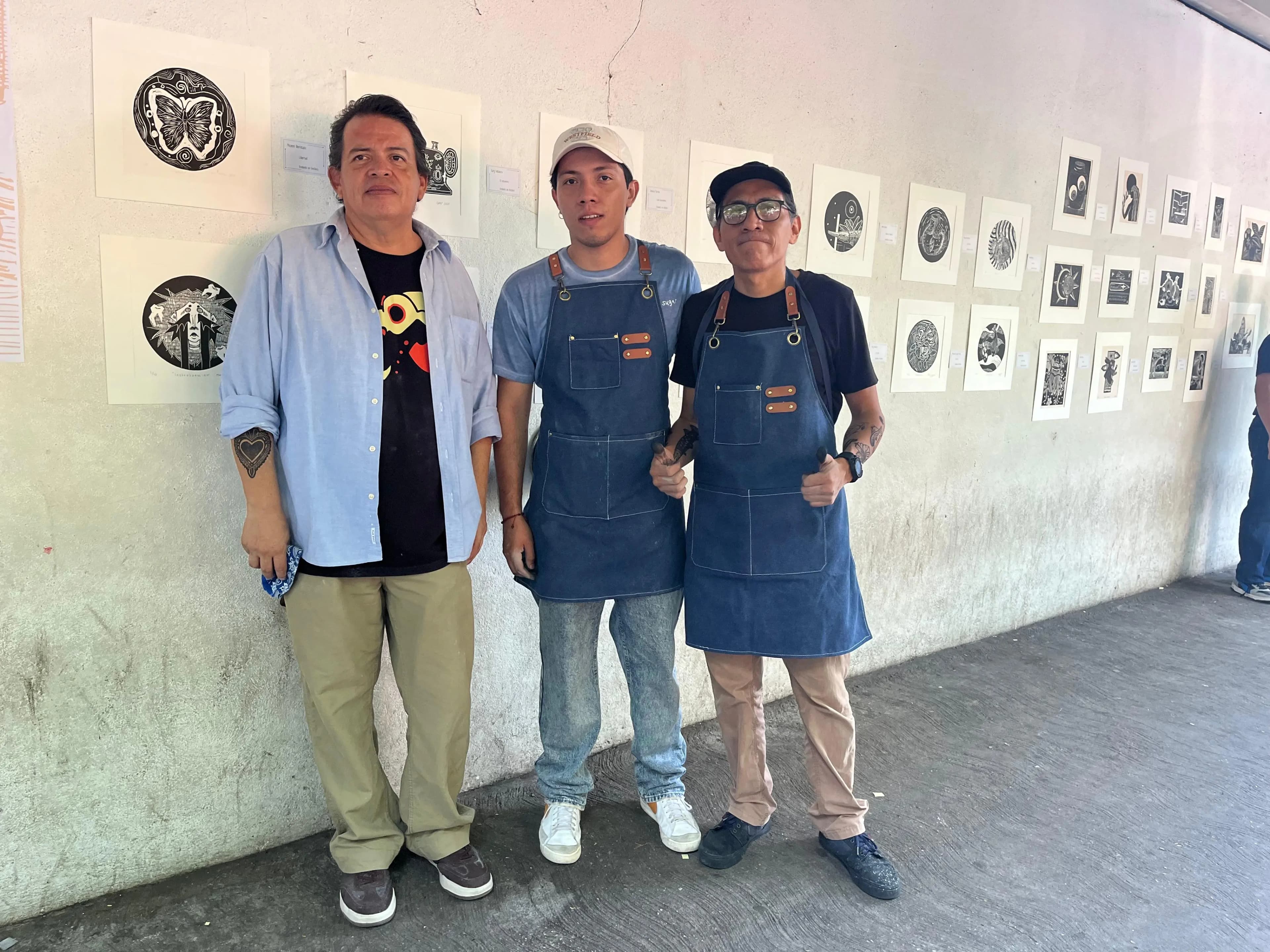 'Barrio Gráfico' en el mercado Pino Suárez