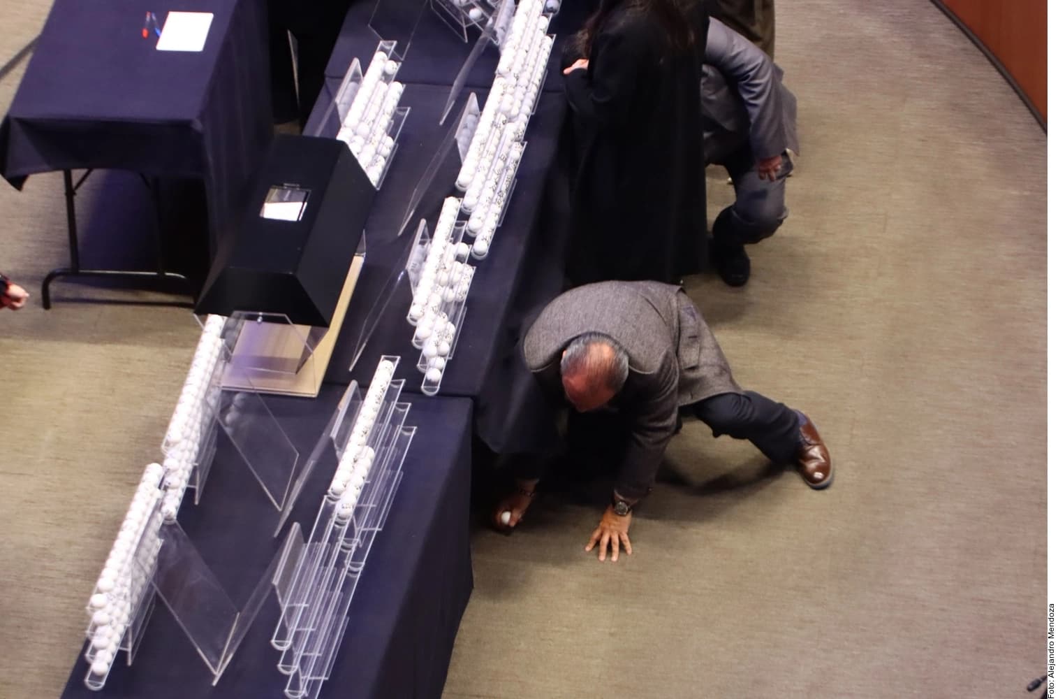 El sorteo judicial, entre dudas y caída de pelotitas