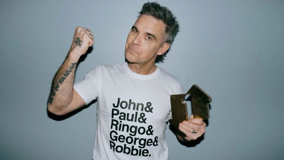 Robbie Williams dice que lo invitaron a hacer show de próximo Super Bowl