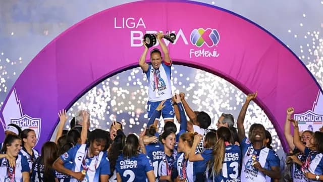 Pachuca gana primer título de la Liga MX Femenil al vencer al América