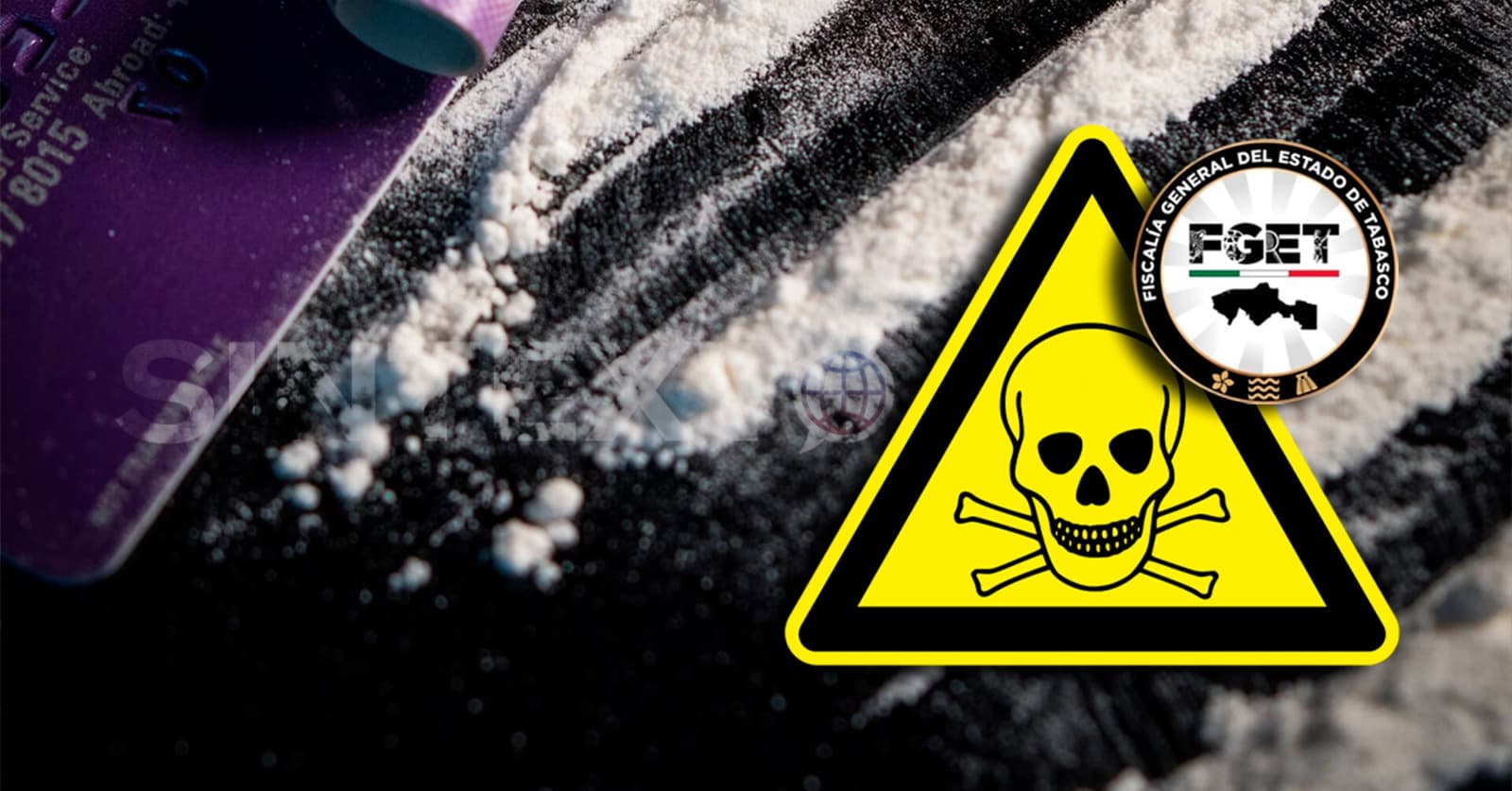 Alerta FGE Tabasco drogas incautadas están adulteradas