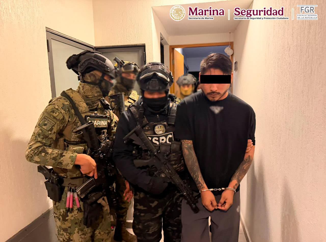 Detienen a "El Cromo" cabecilla del CJNG en Oaxaca