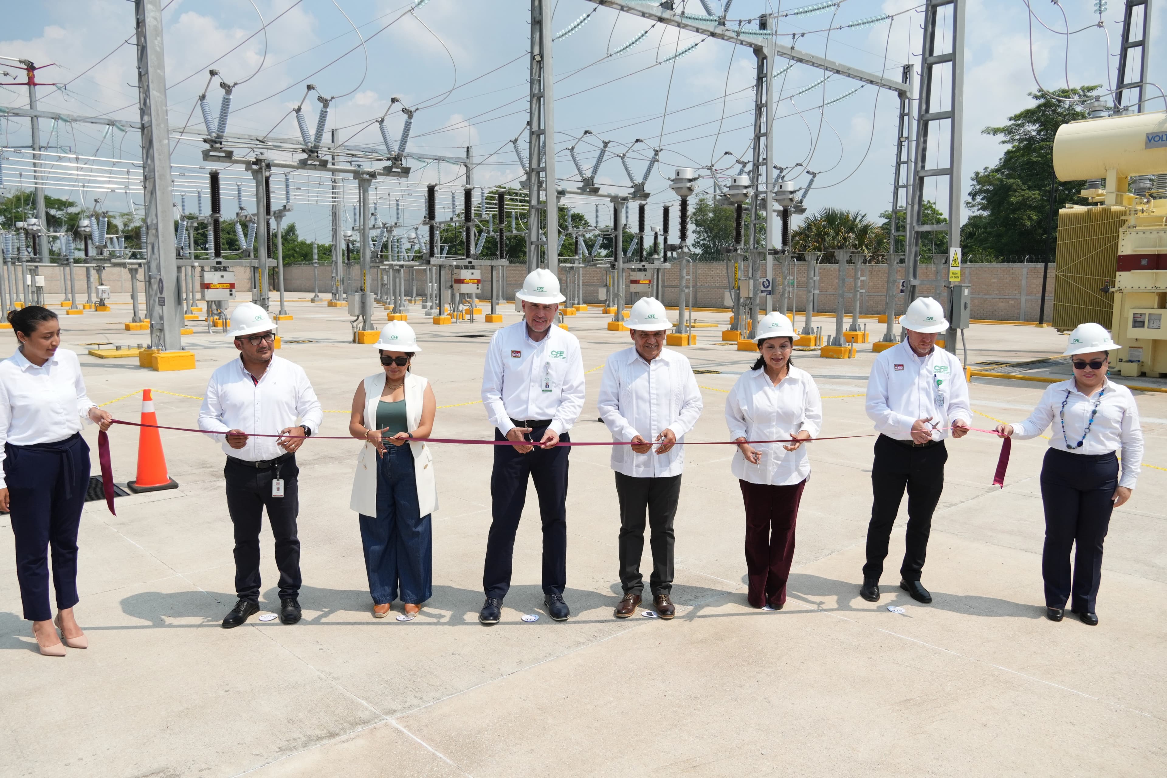 Inauguran subestación eléctrica en Luis Gil Pérez, Centro