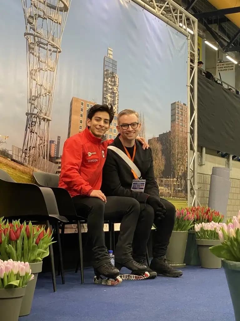 Buena actuación de Donovan Carrillo en copa de patinaje en Países Bajos